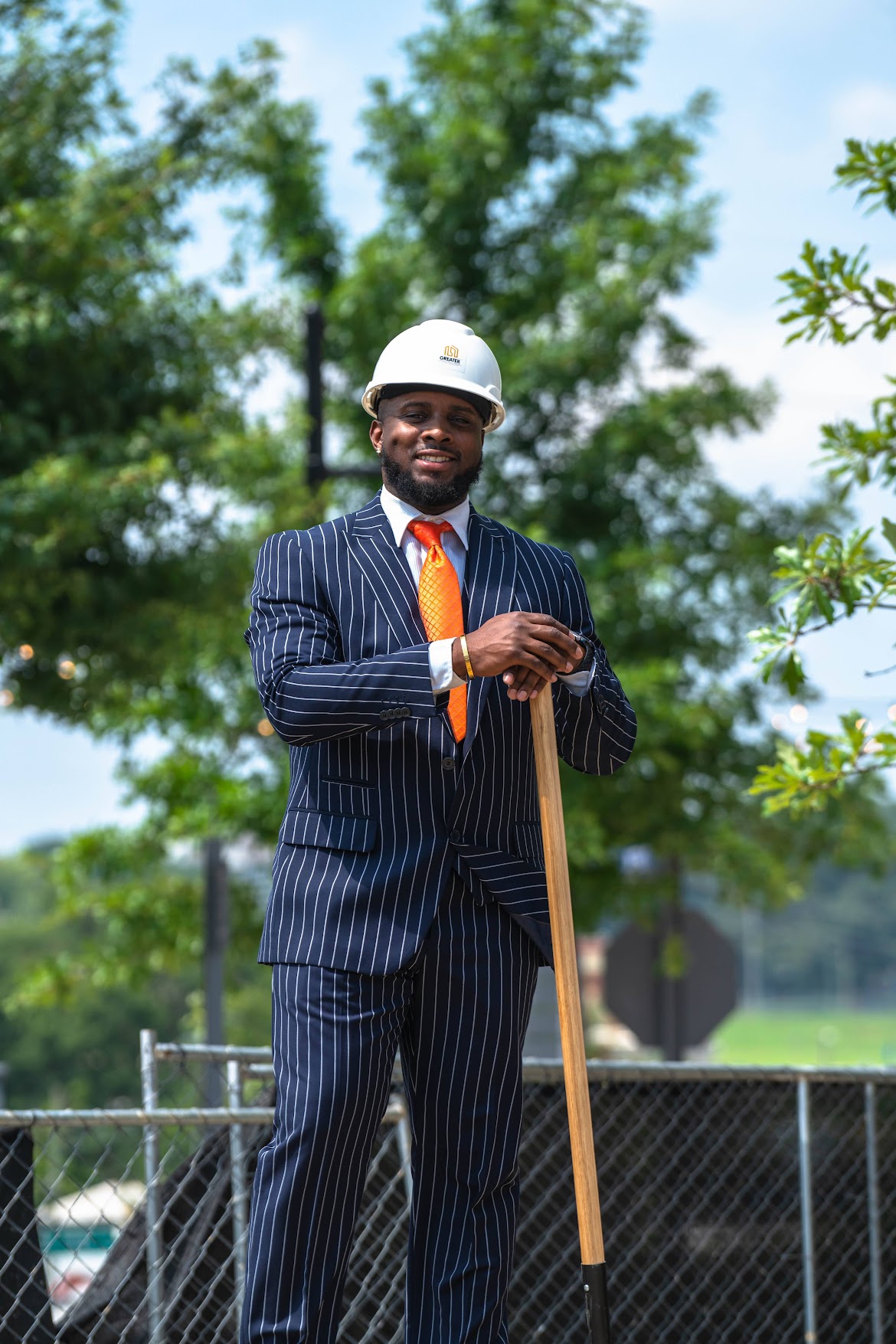 Isaac Nurse mentoring young entrepreneurs